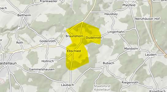 Immobilienpreisekarte Braunshorn