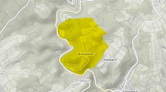 Immobilienpreisekarte Brauweiler b. Kirn, Nahe