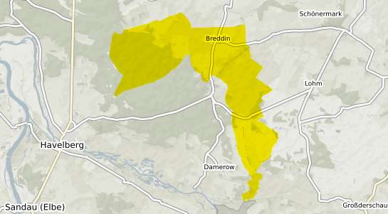 Immobilienpreisekarte Breddin