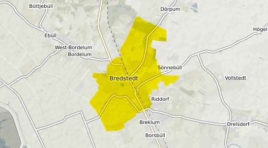 Immobilienpreisekarte Bredstedt