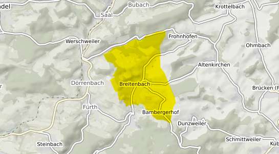 Immobilienpreisekarte Breitenbach b. Suhl