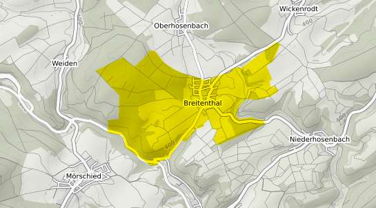 Immobilienpreisekarte Breitenthal b. Idar Oberstein b. Idar-Oberstein