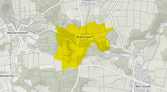 Immobilienpreisekarte Breitingen