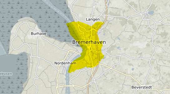 Immobilienpreisekarte Bremerhaven