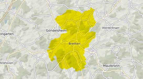 Immobilienpreisekarte Bretten Baden