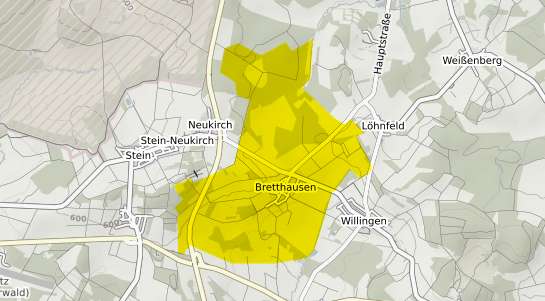 Immobilienpreisekarte Bretthausen b. Rennerod, Westerwald