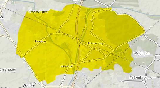 Immobilienpreisekarte Brieselang