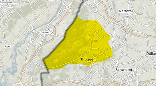 Immobilienpreisekarte Brueggen Leine
