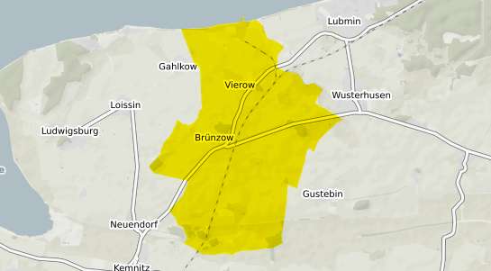Immobilienpreisekarte Bruenzow