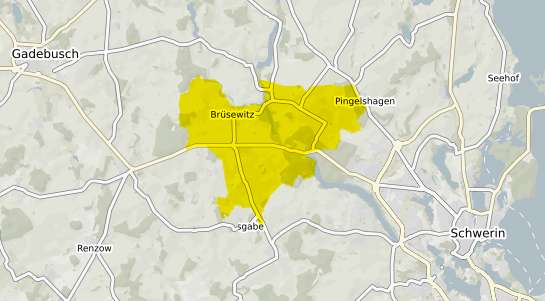 Immobilienpreisekarte Brüsewitz