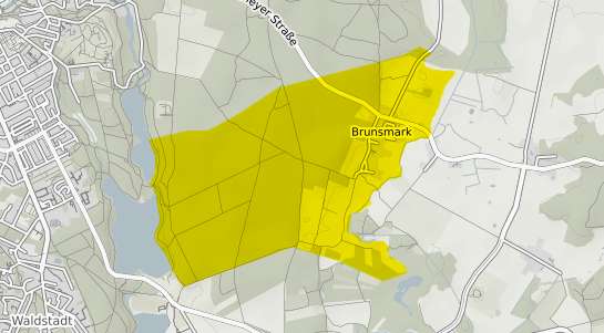 Immobilienpreisekarte Brunsmark