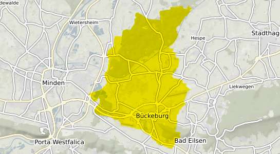Immobilienpreisekarte B&uuml;ckeburg