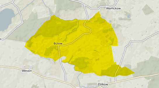 Immobilienpreisekarte Bülow (bei Crivitz) b. Schwerin, Mecklenburg