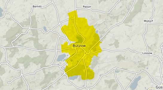 Immobilienpreisekarte B&uuml;tzow