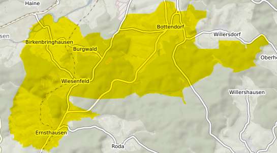 Immobilienpreisekarte Burgwald Eder