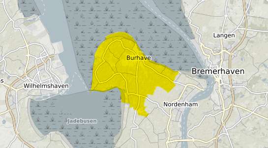 Immobilienpreisekarte Butjadingen