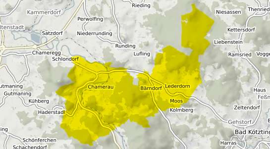 Immobilienpreisekarte Chamerau