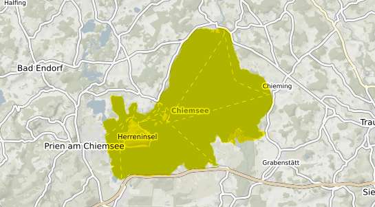 Immobilienpreisekarte Chiemsee