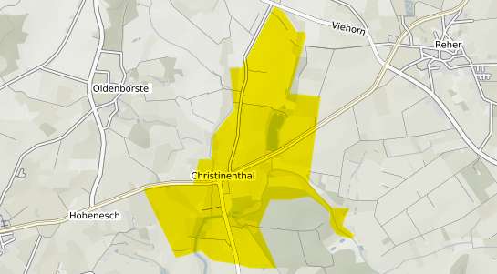 Immobilienpreisekarte Christinenthal Holstein