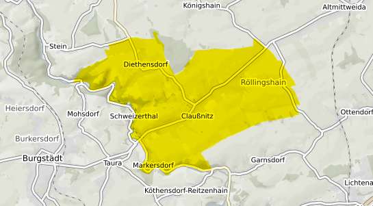 Immobilienpreisekarte Claußnitz b. Mittweida