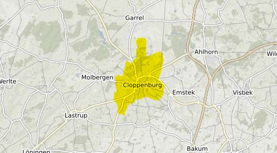 Immobilienpreisekarte Cloppenburg