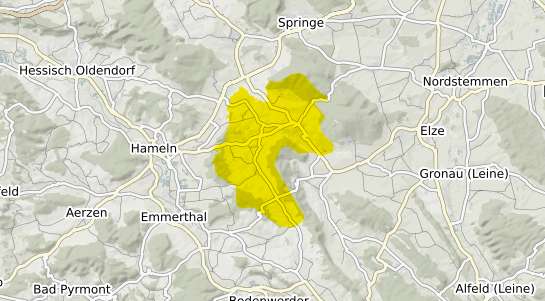 Immobilienpreisekarte Coppenbrügge
