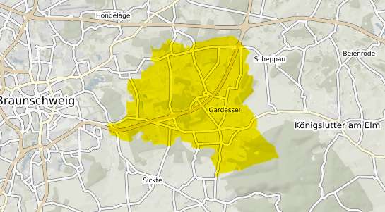 Immobilienpreisekarte Cremlingen