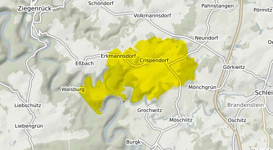 Immobilienpreisekarte Crispendorf