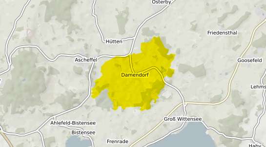 Immobilienpreisekarte Damendorf
