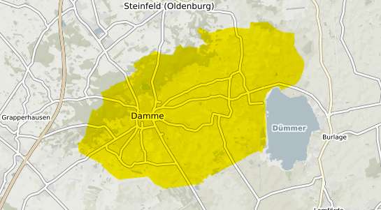 Immobilienpreisekarte Damme (Dümmer) Duemmer