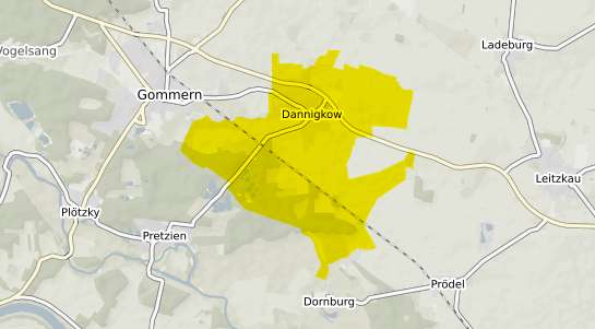 Immobilienpreisekarte Dannigkow