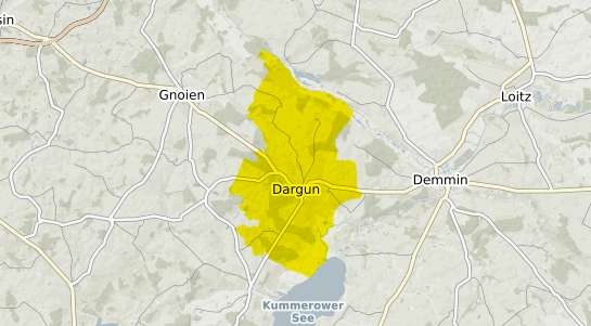 Immobilienpreisekarte Dargun