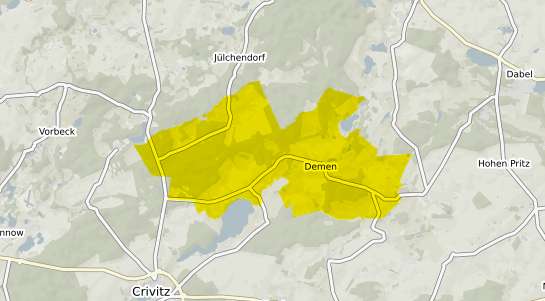 Immobilienpreisekarte Demen