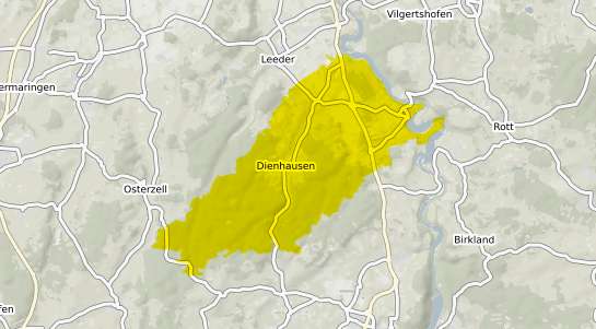 Immobilienpreisekarte Denklingen Oberbayern