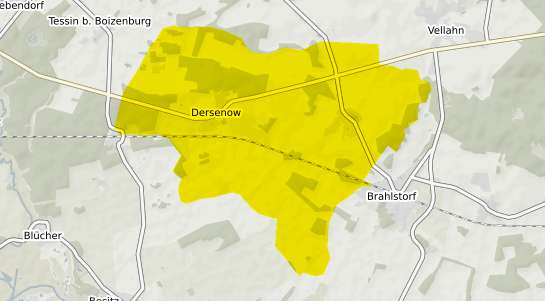 Immobilienpreisekarte Dersenow