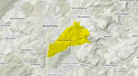 Immobilienpreisekarte Dienstweiler