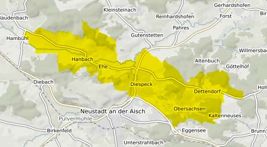 Immobilienpreisekarte Diespeck