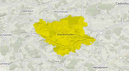 Immobilienpreisekarte Dietenhofen Mittelfranken