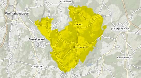 Immobilienpreisekarte Dietramszell
