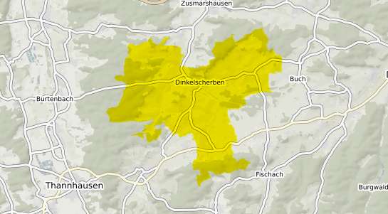 Immobilienpreisekarte Dinkelscherben