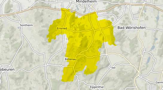 Immobilienpreisekarte Dirlewang