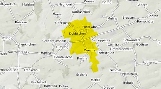 Immobilienpreisekarte Dobitschen