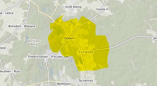 Immobilienpreisekarte Doebern Niederlausitz