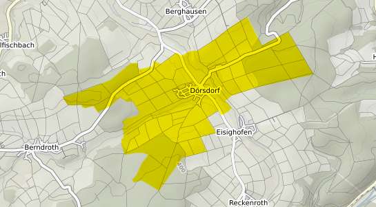 Immobilienpreisekarte Doersdorf Taunus