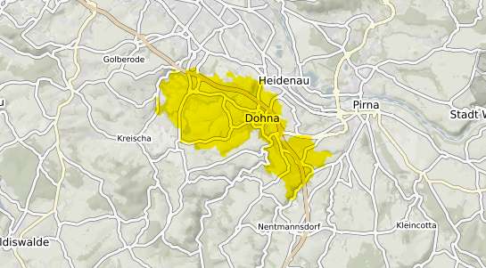 Immobilienpreisekarte Dohna Sachsen