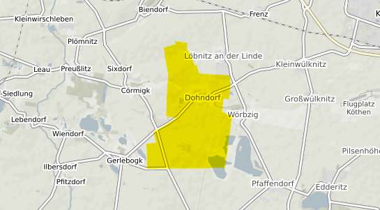 Immobilienpreisekarte Dohndorf