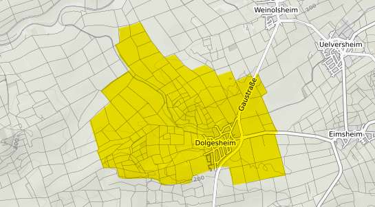 Immobilienpreisekarte Dolgesheim