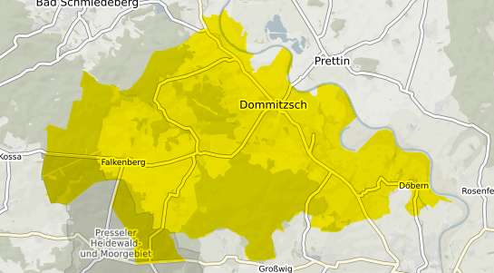 Immobilienpreisekarte Dommitzsch