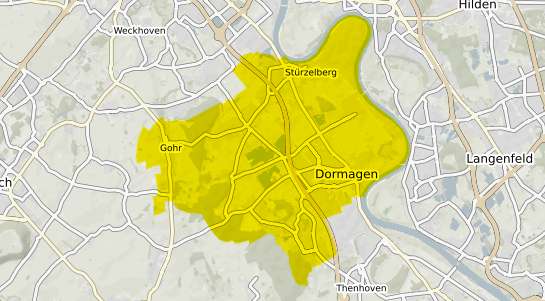 Immobilienpreisekarte Dormagen