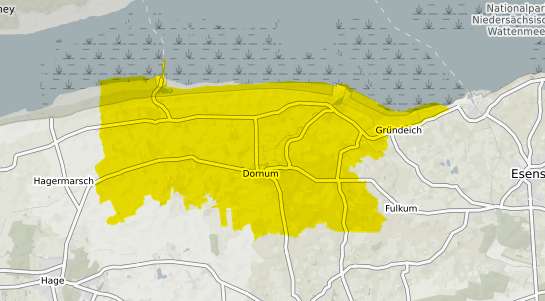 Immobilienpreisekarte Dornum Ostfriesland